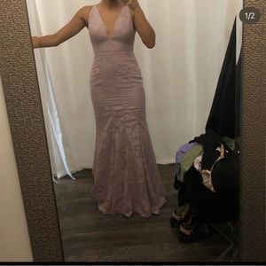 Prom dress purple/pink size 0